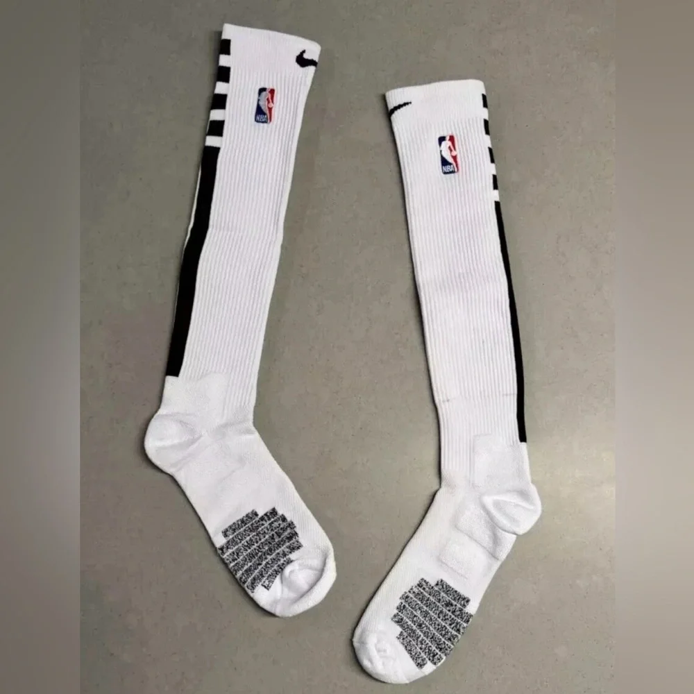 Nike Elite NBA Basketball Over Knee High Socks L choose RED/BLACK/BLUE